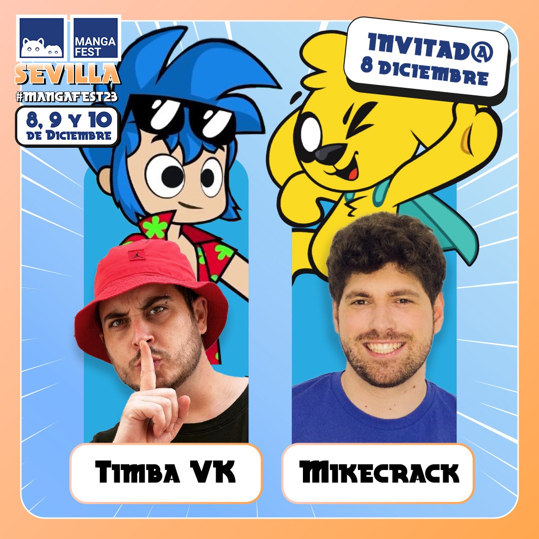 MangaFest - Viernes, 8 de diciembre: SEVILLA - Mikecrack